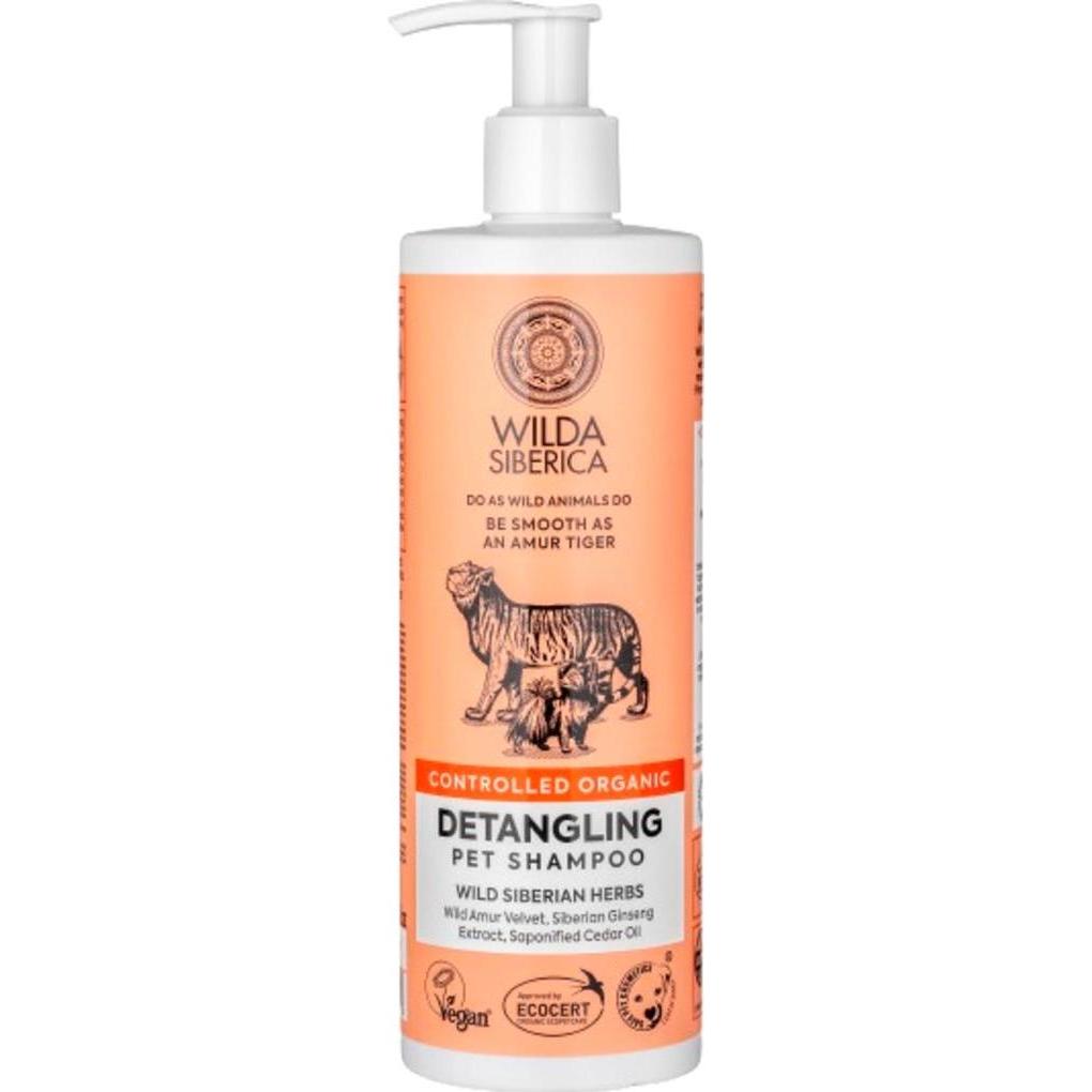 Meilleurs prix pour Wilda Siberica shampooing DETANGLING, 400 ml (Chat, Chien), Hygiène animale