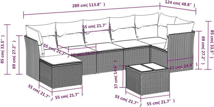Produktbild vidaXL Kinsley