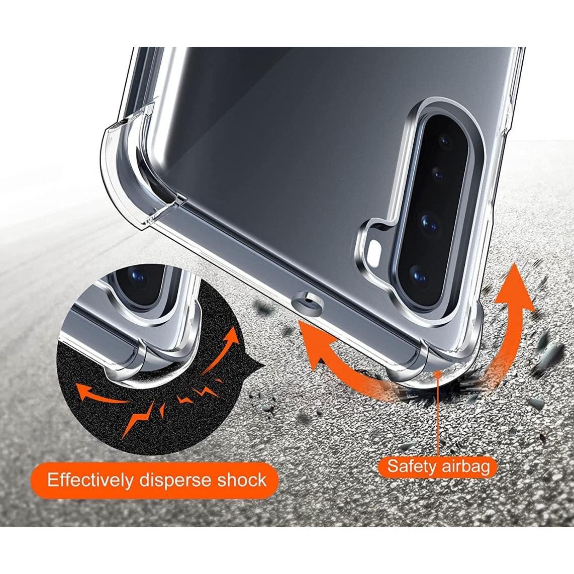 Thumbnail - Screenguard OnePlus Nord Hülle Crystal Soft Airbag Bumper (OnePlus Nord), Smartphone Hülle, Transparent