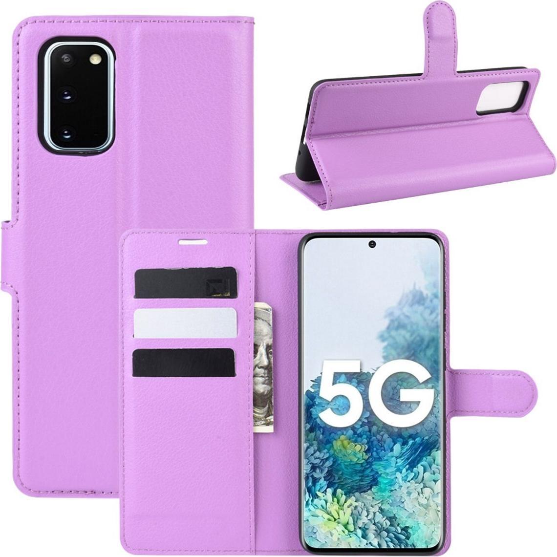 König Design Hülle Handy Schutz für Samsung Galaxy S20 FE Case Cover Tasche Etuis Violett Neu (Samsung Galaxy S20 FE), S...