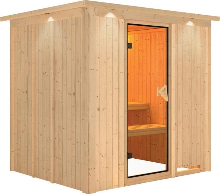 Produktbild Karibu Daria mit Dachkranz (Ohne Ofen)