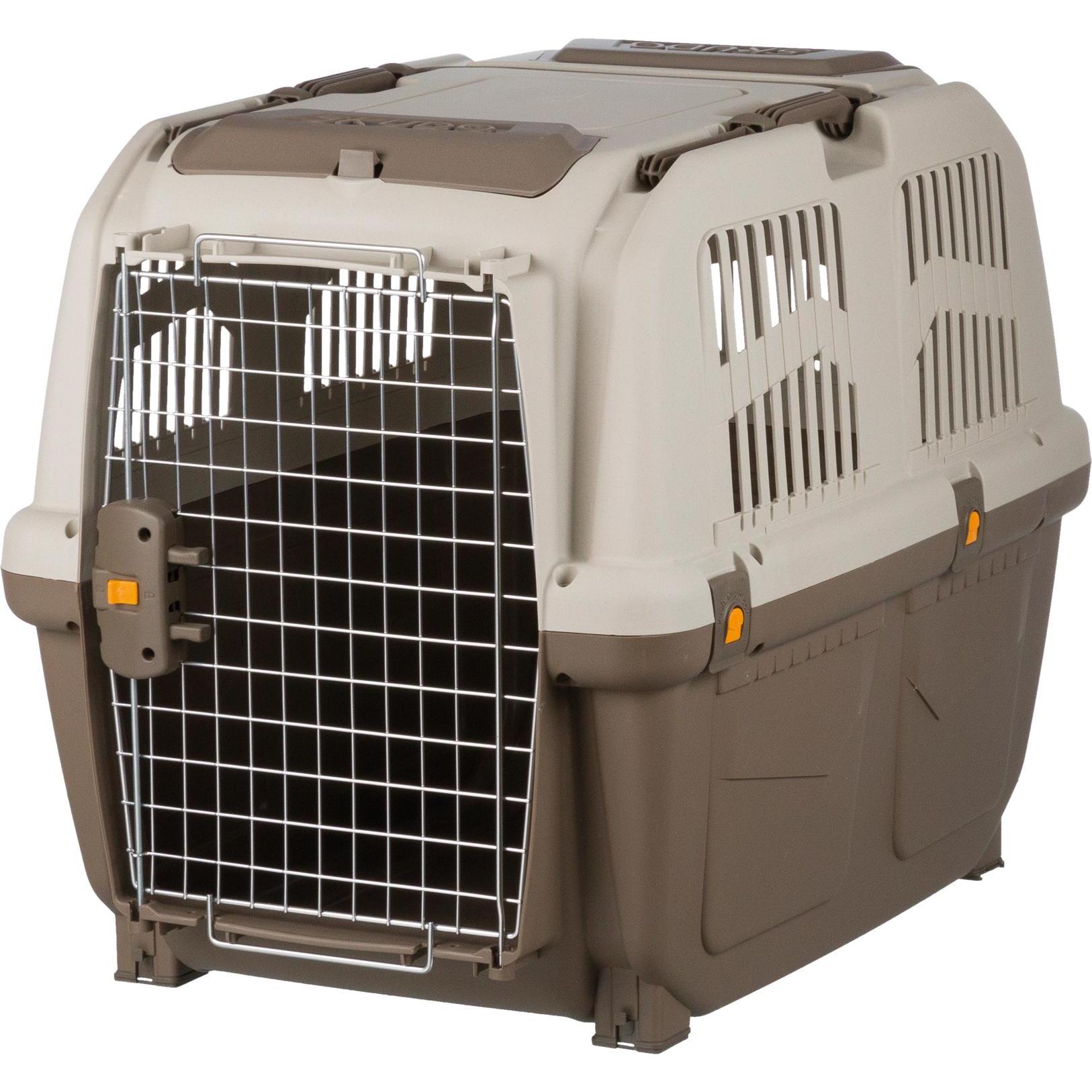 Meilleurs prix pour Box De Transport Skudo, 5: 59 × 65 × 79 Cm, Taupe/Bis - 39742 - Mon Animalerie