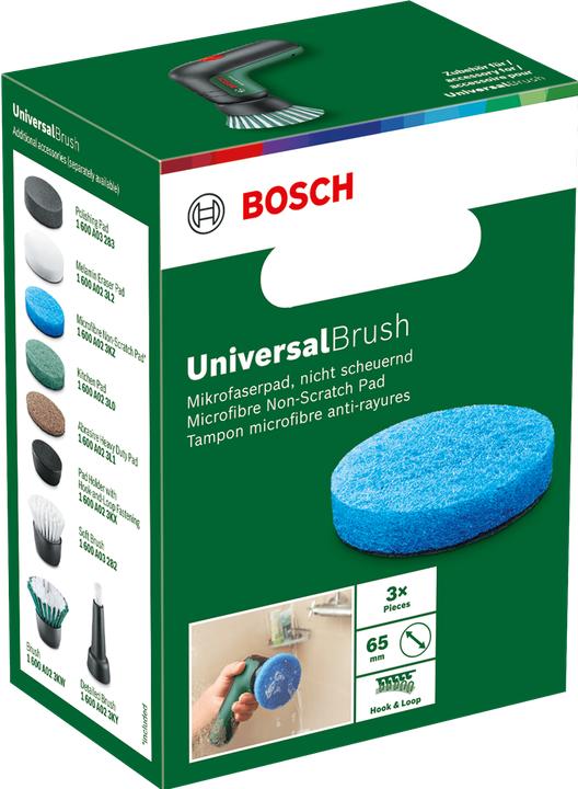 Actual product image Bosch Home & Garden Non-abrasive microfibre pad for UniversalBrush