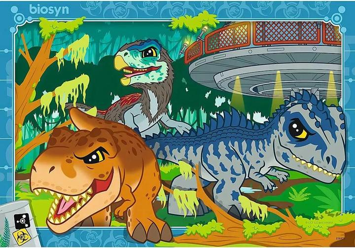 Actual product image Ravensburger Children's jigsaw puzzle 12001057 - Jurassic World Explorers - 2x24 pieces Jurassic World Explorers (24 pieces)