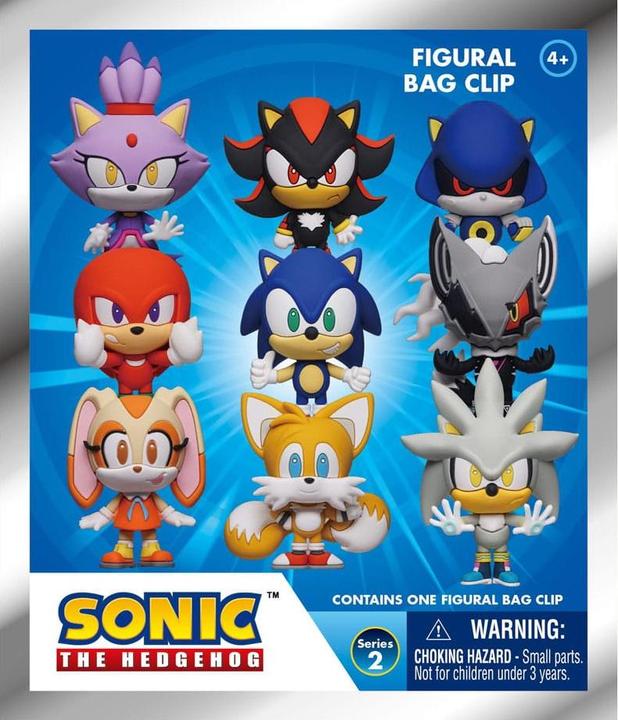 Produktbild Monogram Int. Sonic - The Hedgehog 3D PVC-Taschenanhänger Series 2 Display (24)