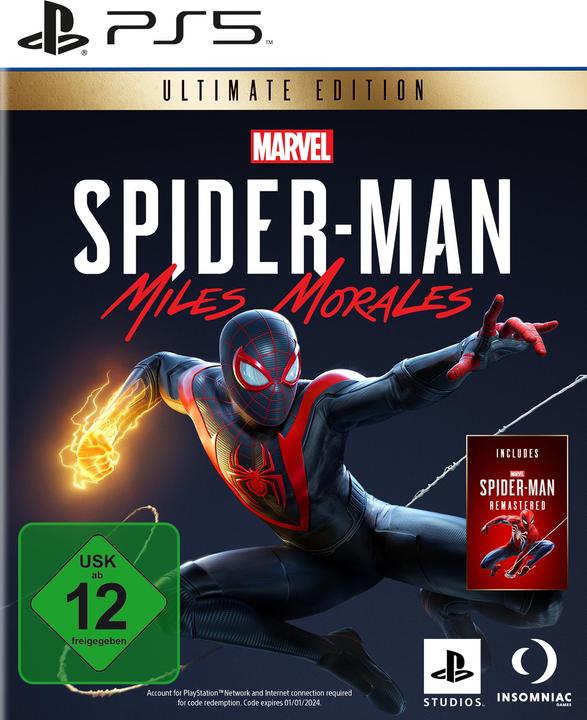 Sony Marvel's Spider-Man: Miles Morales - Ultimate Edition (PS5, DE)