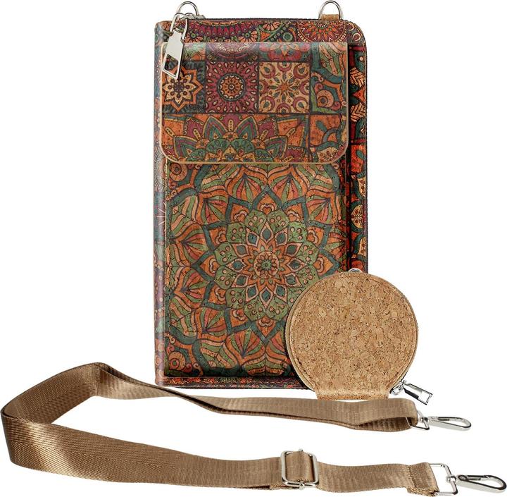 Actual product image Avizar MandalaVibe cork bag