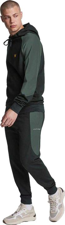 Actual product image Lyle and Scott Mens Colour Block Jogging Bottoms (XS)