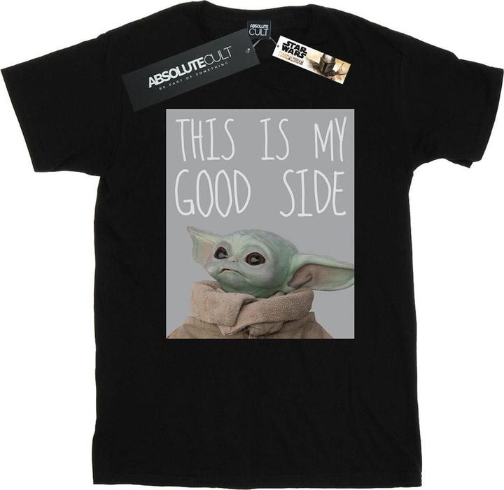 Image du produit Star Wars - T-shirt THE MANDALORIAN THE CHILD GOOD SIDE - Homme (4XL)
