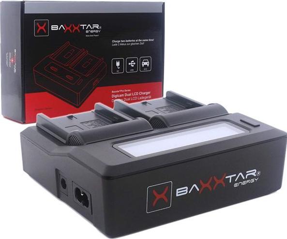 Produktbild Baxxtar Pro Ladegerät LCD Dual für NP-F550/F930 (Kamera Akku Ladegerät)