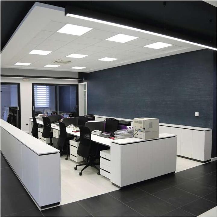 Produktbild Emos LED Einbauleuchte LEXXO Backlit 60×60, quadr., weiss, 30W neutr.w. (4200 lm)