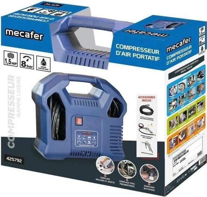 Actual product image Mecafer Luftkompressor (8 bar)