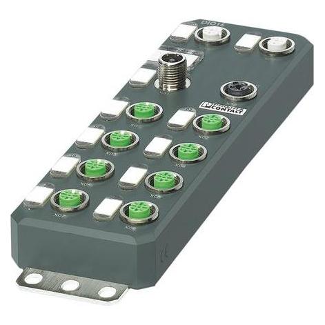 Phoenix Contact Phoenix Dezentrales I/O-Gerät 16 Ein-/Ausgänge AXLE EC D, Elektronikkabel + Stecker
