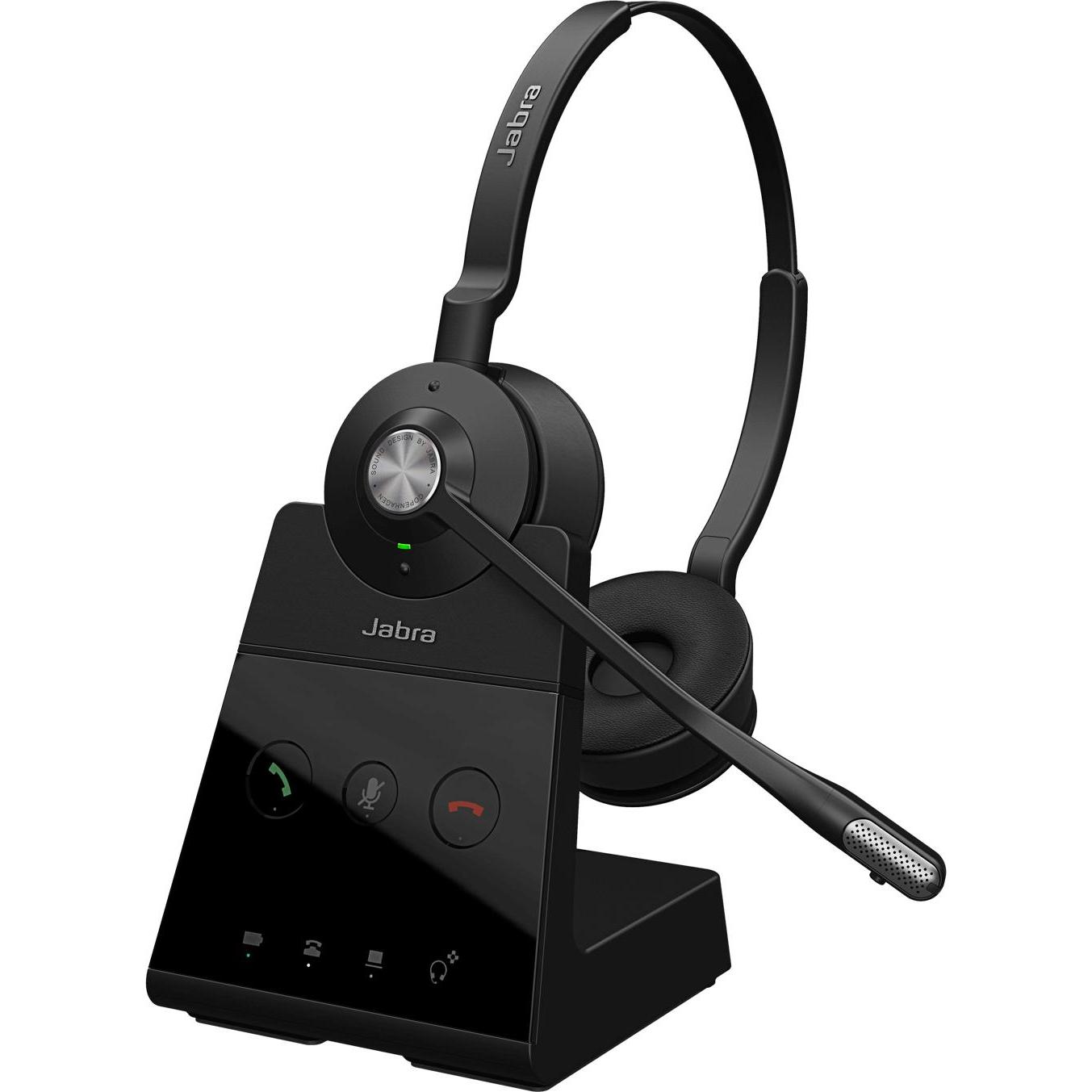 Jabra Engage 65 SE Sterero (Kabellos, USB-C), Office Headset, Schwarz