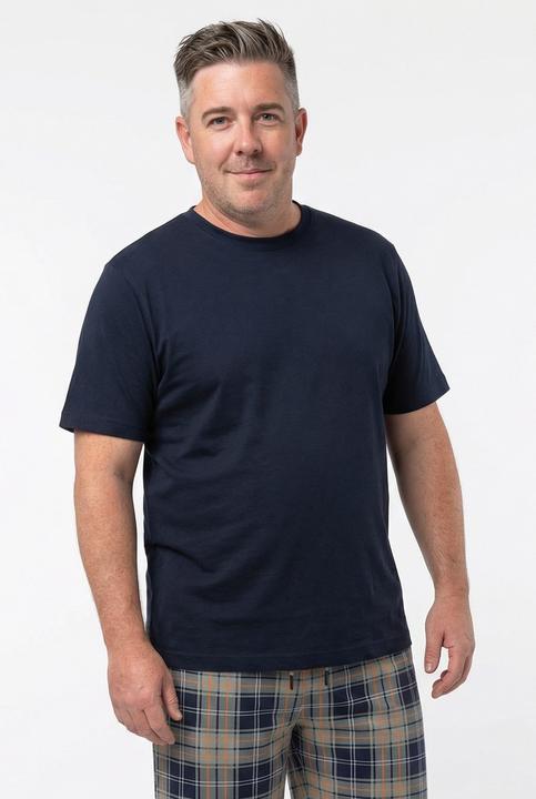 Produktbild Men+ Schlafanzug, kurze Form, Karo-Hose (3XL)