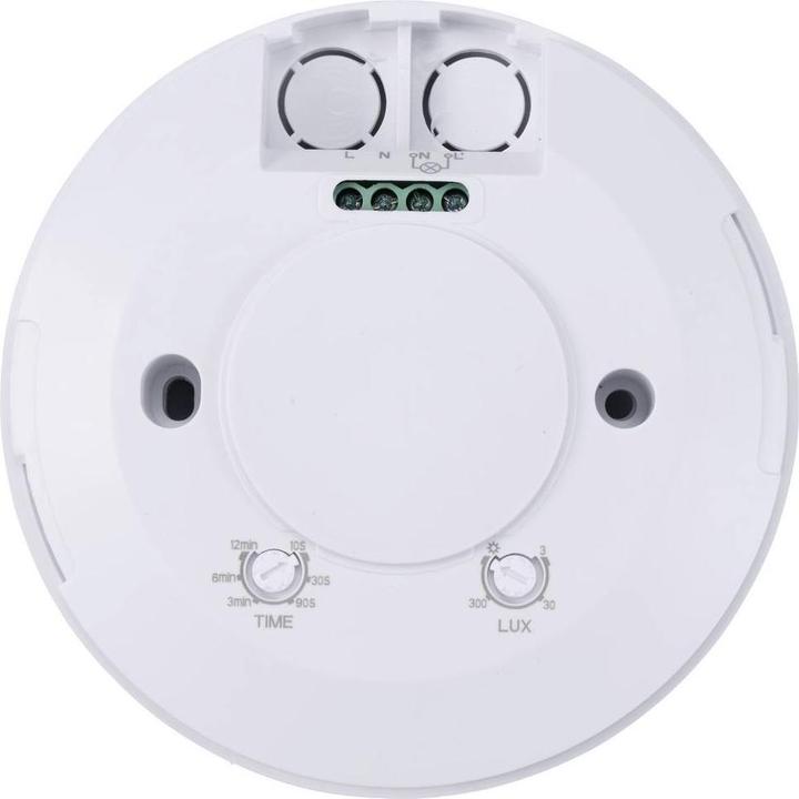 Actual product image Sygonix SY-6683270 Decke, Aufputz Präsenzmelder 360 ° Relais Weiss (9 m)