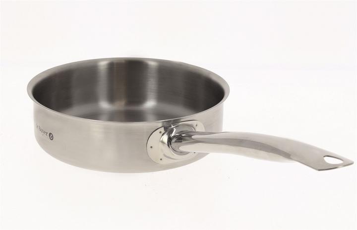 Image du produit de Buyer PRIM'APPETY Sauteuse droite Ø28cm, induction (28 cm, Casserole, Acier inoxydable)