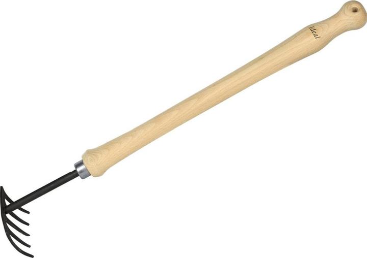 Actual product image Idealspaten Hand rake long handle