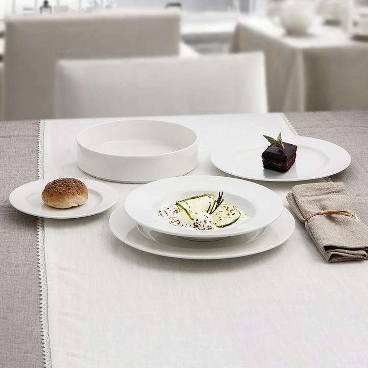 Produktbild Suppenteller Prime aus Keramik Weiss (Ø 26 cm) (6 Stück) (6 x, 26 cm)