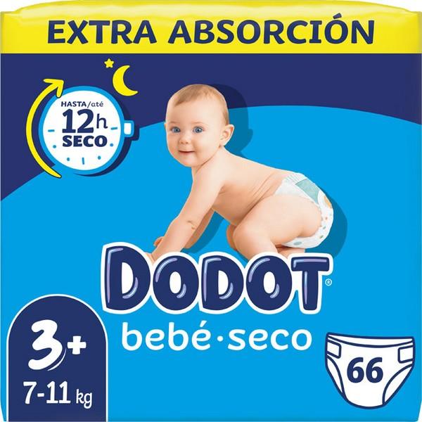 Image du produit Dodot Couches pour bébé (66 pcs)