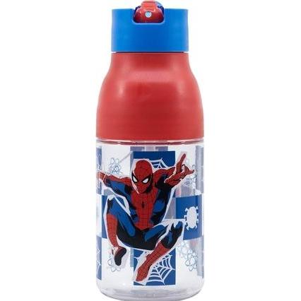 Stor Ecozen Sipper Wasserflasche für Kinder 420ml - Spiderman Arachnid Grid (0.42 l) (40821750)
