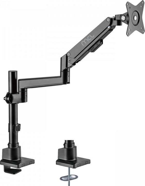 Image du produit MCL Support Desk Screen With Shock Absorber - 1 Screen Up To (32", 9 kg)