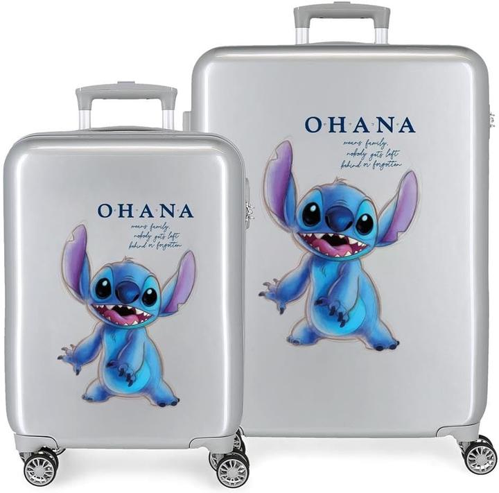 Produktbild Disney Adorable Stitch Moods, ABS-Hartschale, Seitenschloss, 4 Doppelräder, Handgepäck, 100