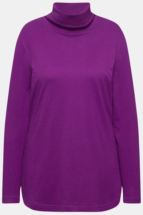 Actual product image Ulla Popken Basic Long Sleeve Slim Fit Turtleneck (46, 48)