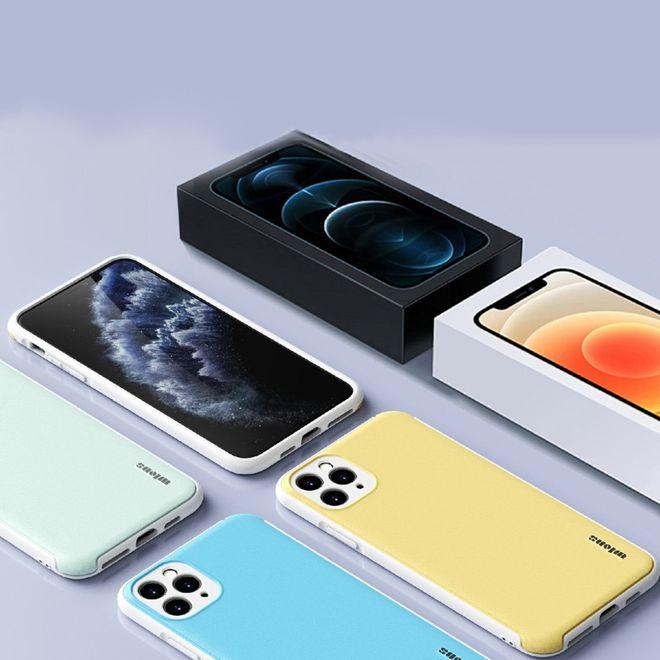 Actual product image MU Style Macaron Series Plastic Cover (Apple iPhone 12 Pro Max)