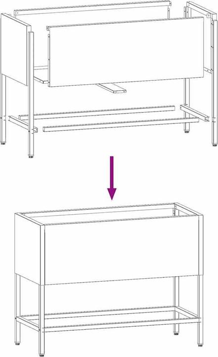 Produktbild vidaXL Gartenblumentopf
