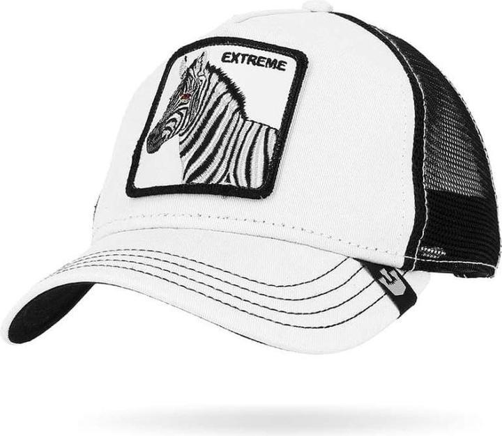 Goorin Bros Casquette Trucker Extreme - Blanc et Noir