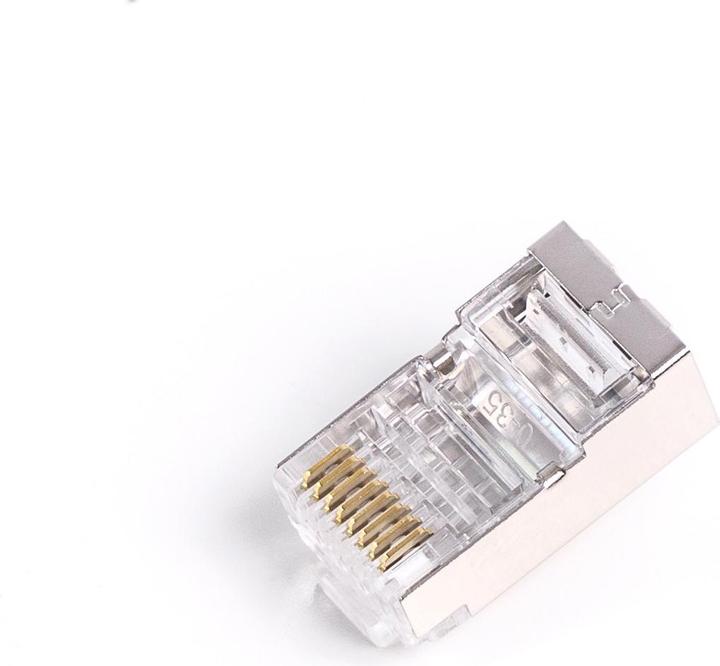 Produktbild Digitus Assmann RJ45 Modularstecker Katze. 6, geschirmt, 8P8C (CAT6, 0.17 m)