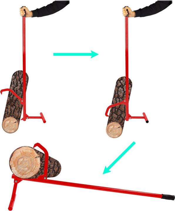 Actual product image Dema Stammheber Baumstammheber Stammhalter 130cm SH130 für Baumstämme bis Ø 35cm