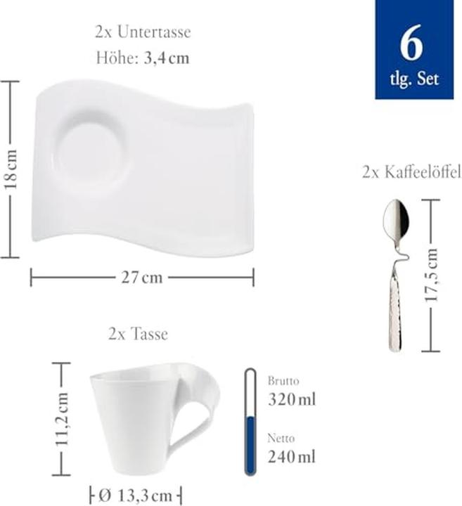Actual product image Villeroy & Boch Coffee set (1 x)