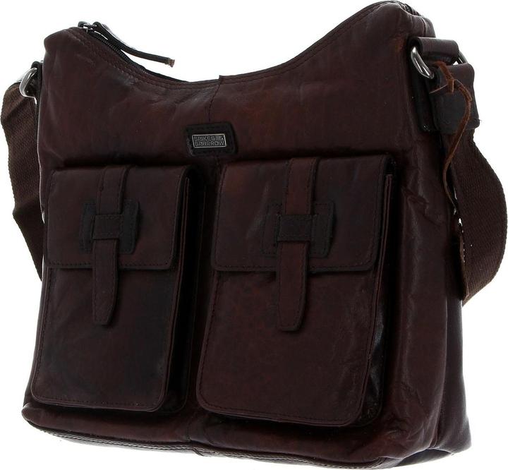 Immagine prodotto Spikes & Sparrow Tasche a tracolla in pelle con tasche multiple e chiusure