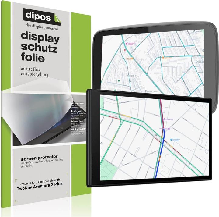 Actual product image Dipos Screen Protector Anti-Glare for TwoNav Aventura 2 Plus