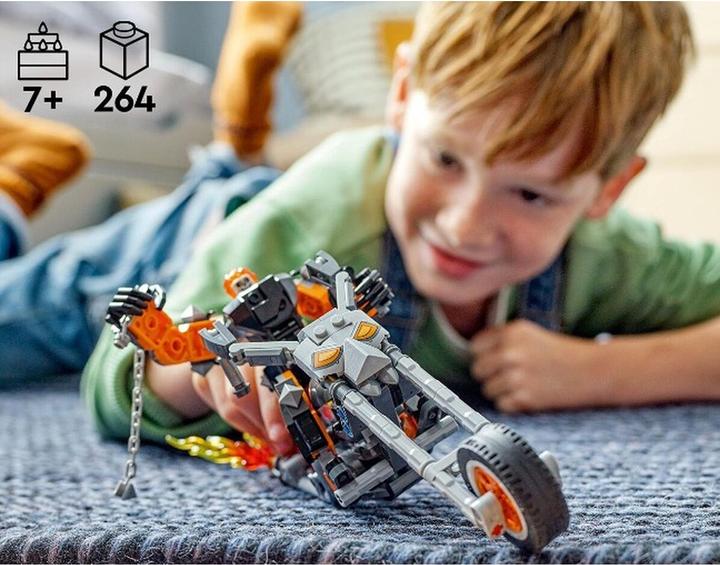 Produktbild LEGO Ghost Rider mit Mech & Bike (76245, LEGO Marvel)
