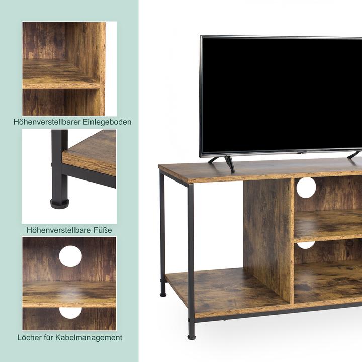 Immagine prodotto Relaxdays Mobile TV (120 x 40 x 50 cm)