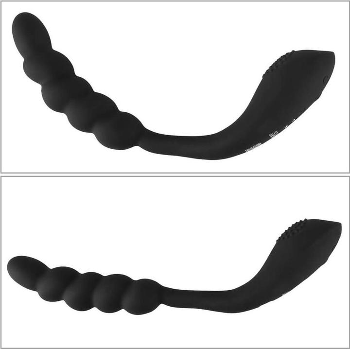 Actual product image Black Velvets Bendable dual stimulator