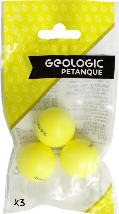 Actual product image Geologic Target ball set of 3 for leisure boules plastic (3x)