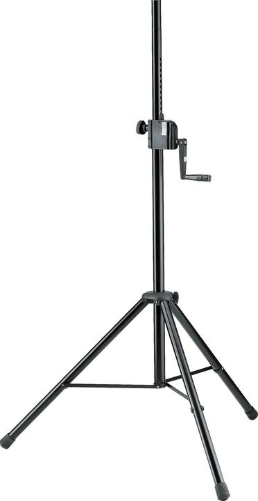 K&M Trépied télescopique pour enceintes (1 pièce, Support, Réglable en hauteur)