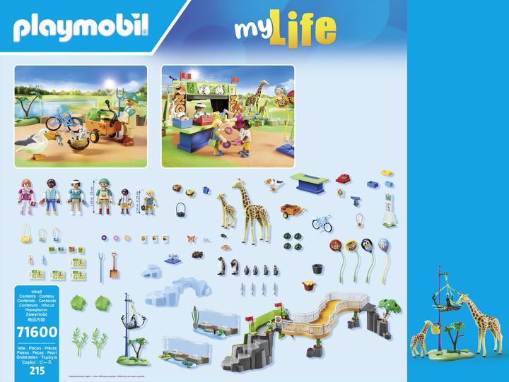 Immagine prodotto Playmobil La mia grande avventura allo zoo (71600, Playmobil La mia vita)