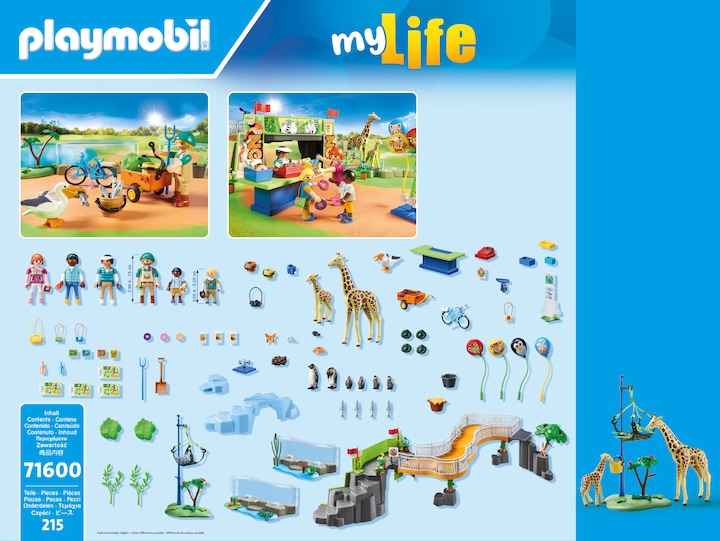 Produktbild Playmobil Mein grosser Erlebnis-Zoo (71600, Playmobil My Life)
