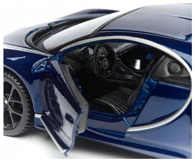 Actual product image Bburago 18-43060 Bugatti Chiron κλίμακα 1:32 μεταλλικό (Asst.18/43100,18/43000) μπλε