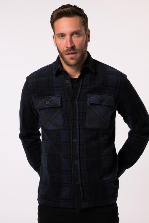 Immagine prodotto JP1880 JP 1880 Fleece-Karohemd, Workwear, Langarm, Kentkragen, Modern Fit (8XL)
