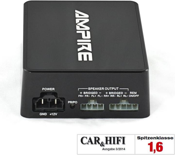 Actual product image Ampire Mmx4 (4-channel amplifier)