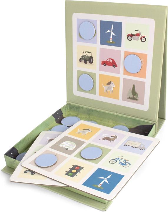 Actual product image Filibabba Magnetic game - Road trip bingo