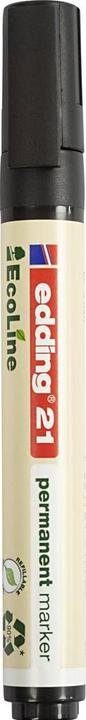 Image du produit Edding Marqueur permanent 21 (Noir, 3 mm, 1 x)