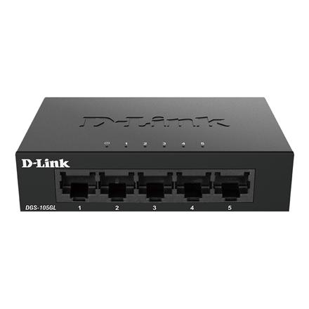 Actual product image D-Link DGS-105GL 5GE switch in retail stores (5 ports)