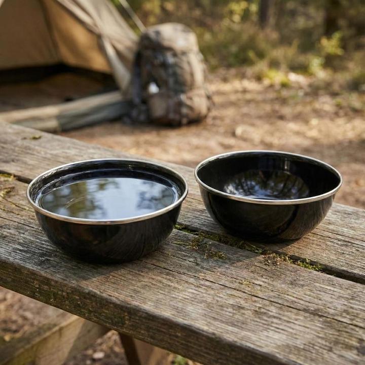 Actual product image Redcliffs Schale Eisen 2er Set 15 cm schwarz